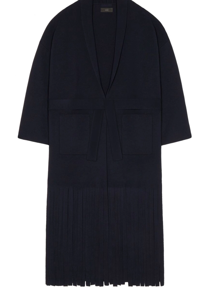 Cheap Women coat belted fringed Alanui 0707